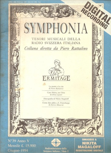 Symphonia tesori - (giu., 1994)