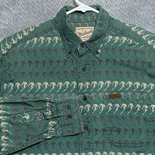 Camicia vintage woolrich uomo - camicia,