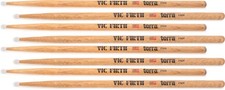 Vic Firth American Classic Terra Bacchette - 7A, Punta in Nylon (Confezione da 4)
