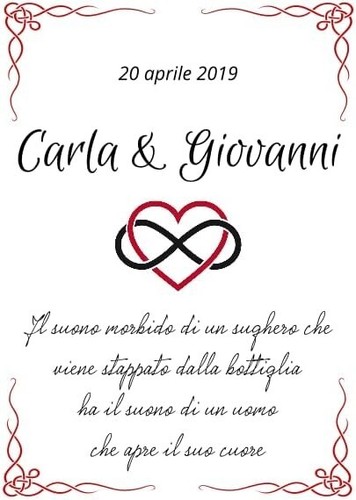 Pezzi etichette vino - n,