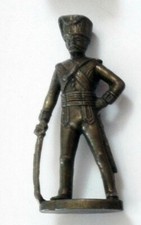soldatino Kinder soldato napoleonico francese (3) piombo rame ferro 4 cm
