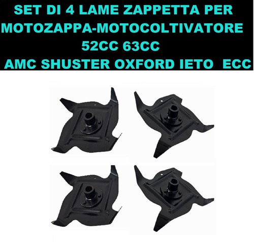 Set lame zappetta motozappa - set,