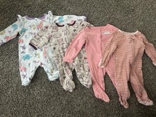 4 piece Newborn Footie Pajamas