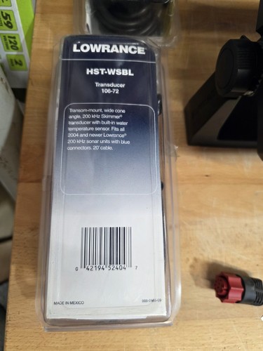 Lowrance hst wsbl 200 - lowrance, hst-wsbl