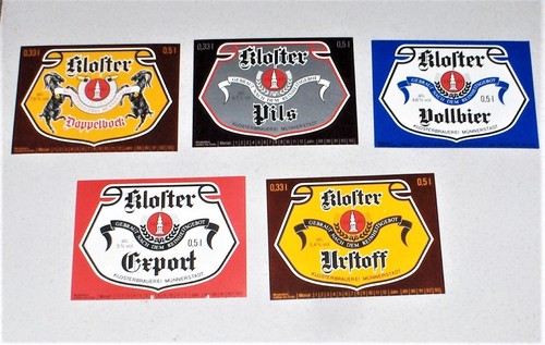 Etichette birra kloster - 5,