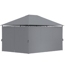 Outsunny Gazebo in Metallo 3x4
