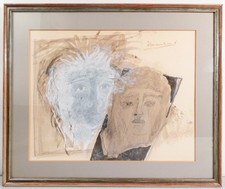 ⚜️ QUADRO COPPIA RITRATTI