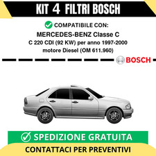 KIT BOSCH 4 Filtri tagliando