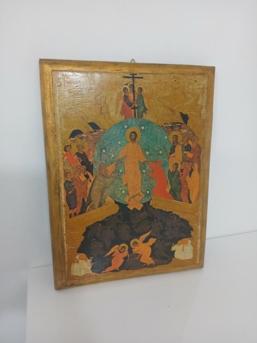 Quadro icona russa discesa - icona,