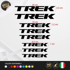 Kit 8 Adesivi Compatibili Trek