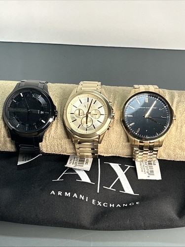 Lotto orologi uomo - 3, armani