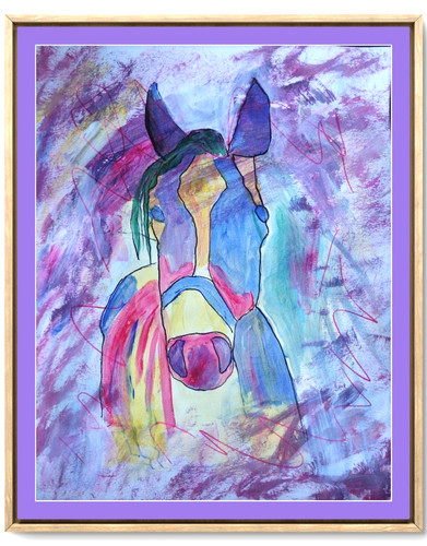 Cavallo audace moderno