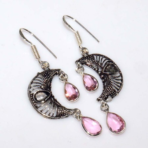 Orecchini kunzite rosa - orecchini,