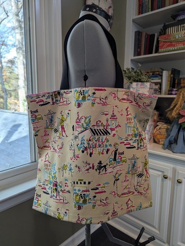 Market tote bag con - tote,