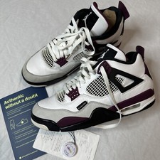 Jordan 4 retro PSG bianco