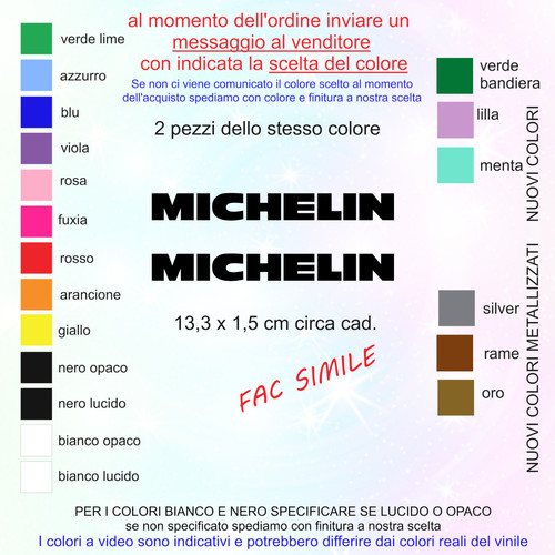 Adesivi michelin coppia - 2,