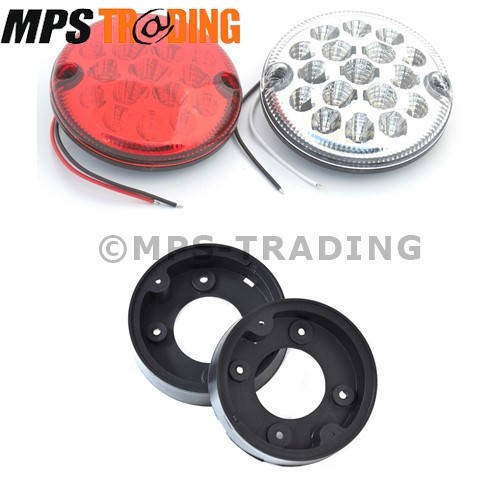 Set luci led 95mm - luci, fendinebbia