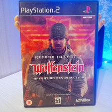 PS2 RETURN TO CASTLE WOLFENSTEIN OPERATION RESURRECTION PLAYSTATION 2 PAL OTTIMO