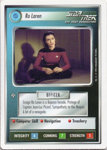 Star trek ccg laren - ro, quasi