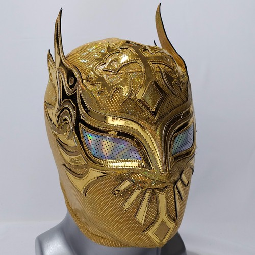 Maschera wrestling oro - maschera,