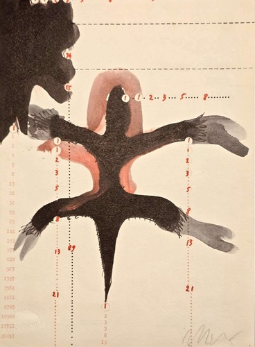 1976 mario merz - mario, melpomene