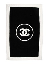 Telo mare Chanel CC LOGO nero