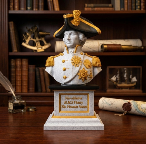 Busto horatio lord nelson - lord,