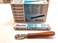 Tagliavetro Silberschnitt Incisore a 6 Rotelle per Taglio Vetri mm.3/6 MUNDIAL