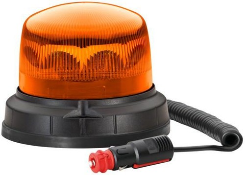 Lampada rotante led arancio - led,