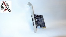 Scheda PCI-E Firewire 2+1 (3 porte) 1x4 pin+2x6 pin PCI Express Controller X1 1394