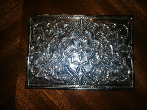 Solid silver 925 plate - , cm