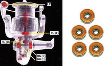 Cuscinetti Shimano CERAMIC #7 Super Tune BIG BAITRUNNER CI4+ XTR-A LC (12)