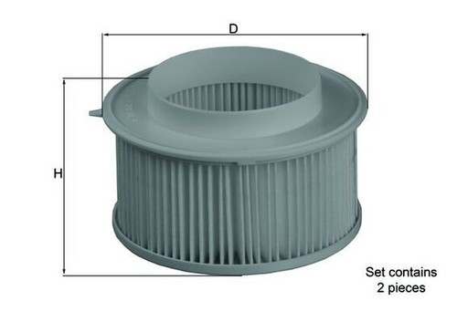Filtro aria interna - filtro, knecht