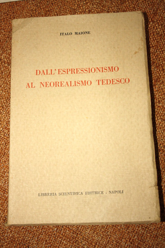 Dall espressionismo - dall'espressionismo, al
