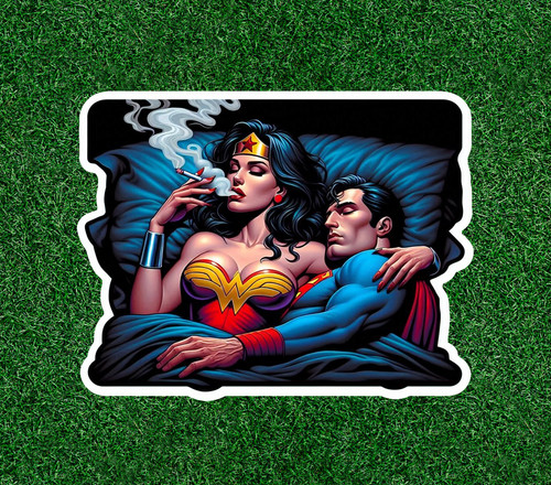 Adesivo vinile wonder woman - adesivo,