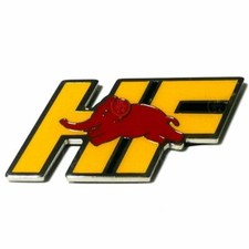 STEMMA LOGO IN METALLO SMALTATO PER LANCIA HF