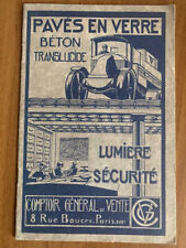 PARIGI PARIS PAVES EN VERRE BETON TRANSLUCIDE pavimentazione vetro cemento 