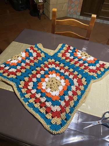Poncho granny - poncho,