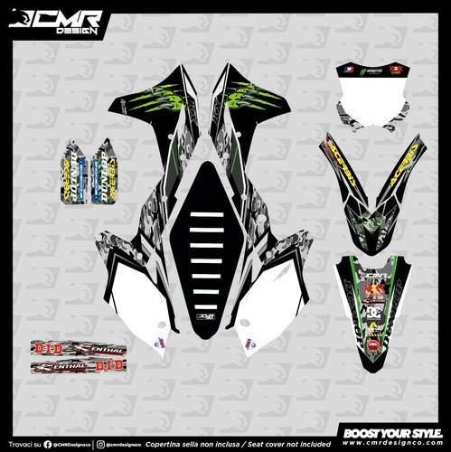 Kit grafiche adesivi - grafiche,