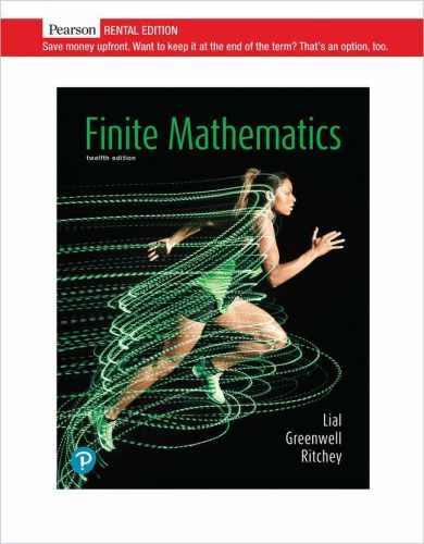 Finite mathematics rental - finite,