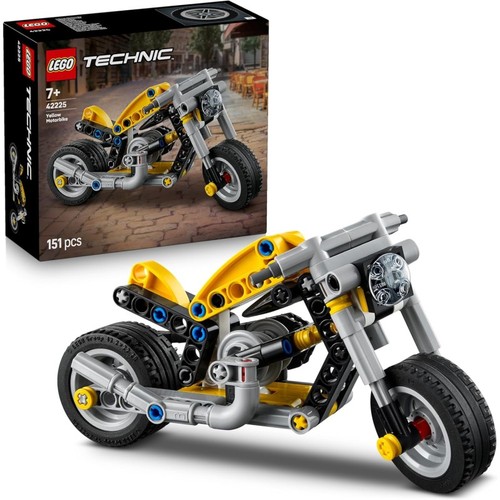 Lego 42225 technic moto - 42225, gialla
