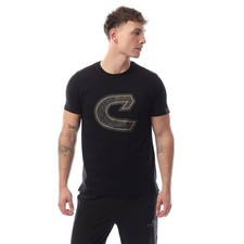 T-shirt uomo Cruyff Fuzeknit logo C colore nero