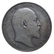Mezza corona 1907 - Half crown - Londra - Edoardo VII - Regno Unito - MB-BB