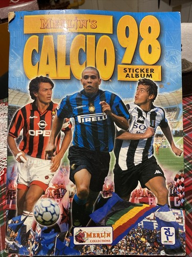 Album calciatori merlin 1998 - calciatori,