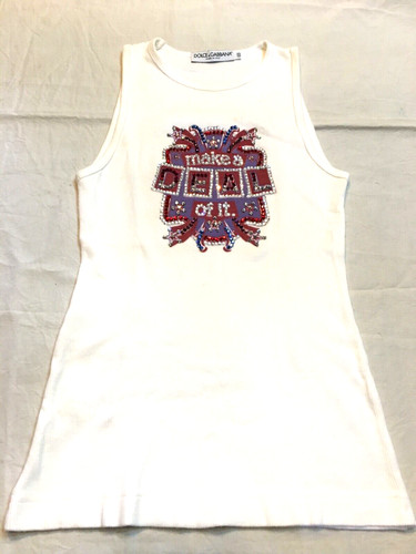 Canotta top dolce gabbana - e,