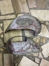 Cofani Pancie Sacche In Alluminio Originale dell epoca vespa Faro Basso Da Foto