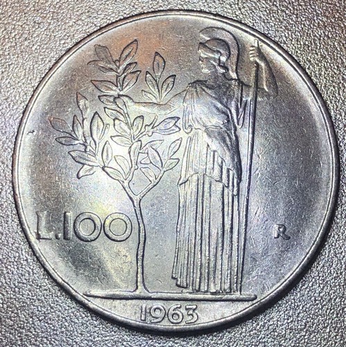 1963 italy 100 lire - 1963,