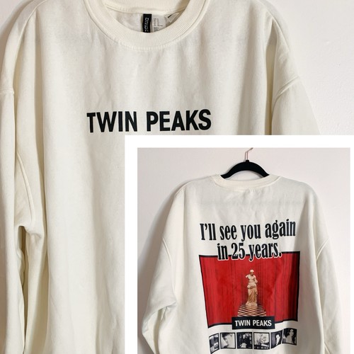 Felpa twin peaks - twin,