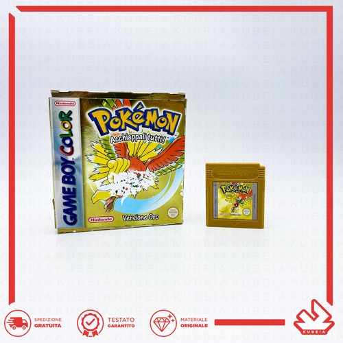 Pokémon versione oro gbc game - versione,