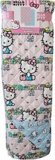 Hello Kitty Coperta Trapuntata Reversibile - Blu Pastello/Rosa, 60"x90"